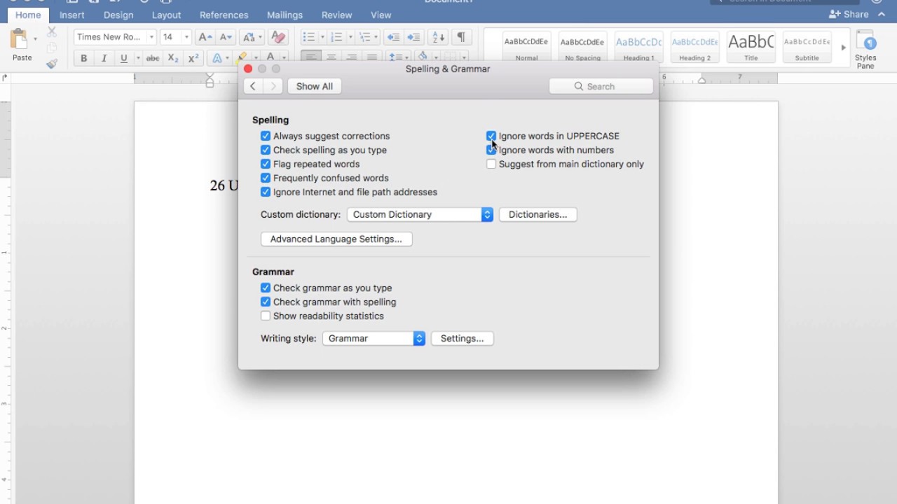 word for mac 2011 accessibility checker
